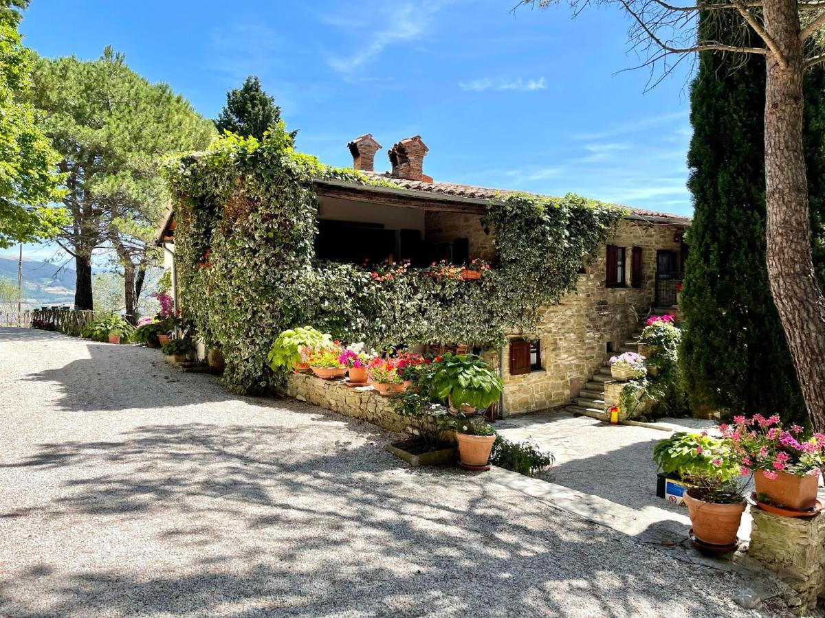 La Panoramica Gubbio - Maison De Charme - Casette E Appartamenti Self Catering Per Vacanze Meravigliose! Buitenkant foto