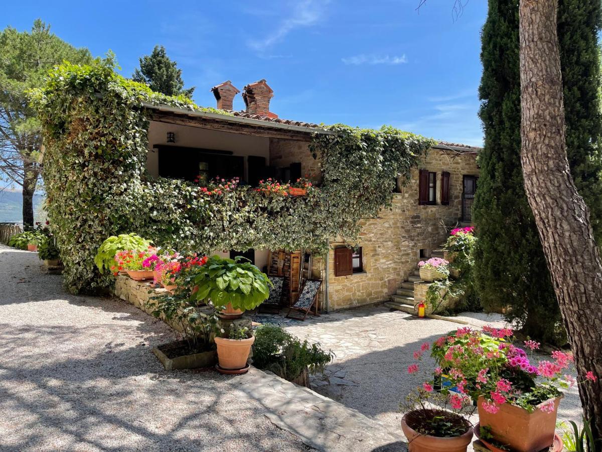 La Panoramica Gubbio - Maison De Charme - Casette E Appartamenti Self Catering Per Vacanze Meravigliose! Buitenkant foto