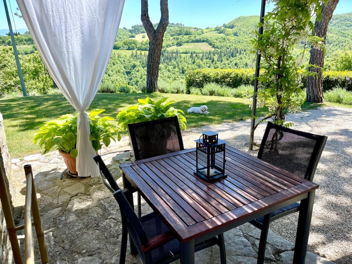 La Panoramica Gubbio - Maison De Charme - Casette E Appartamenti Self Catering Per Vacanze Meravigliose! Buitenkant foto
