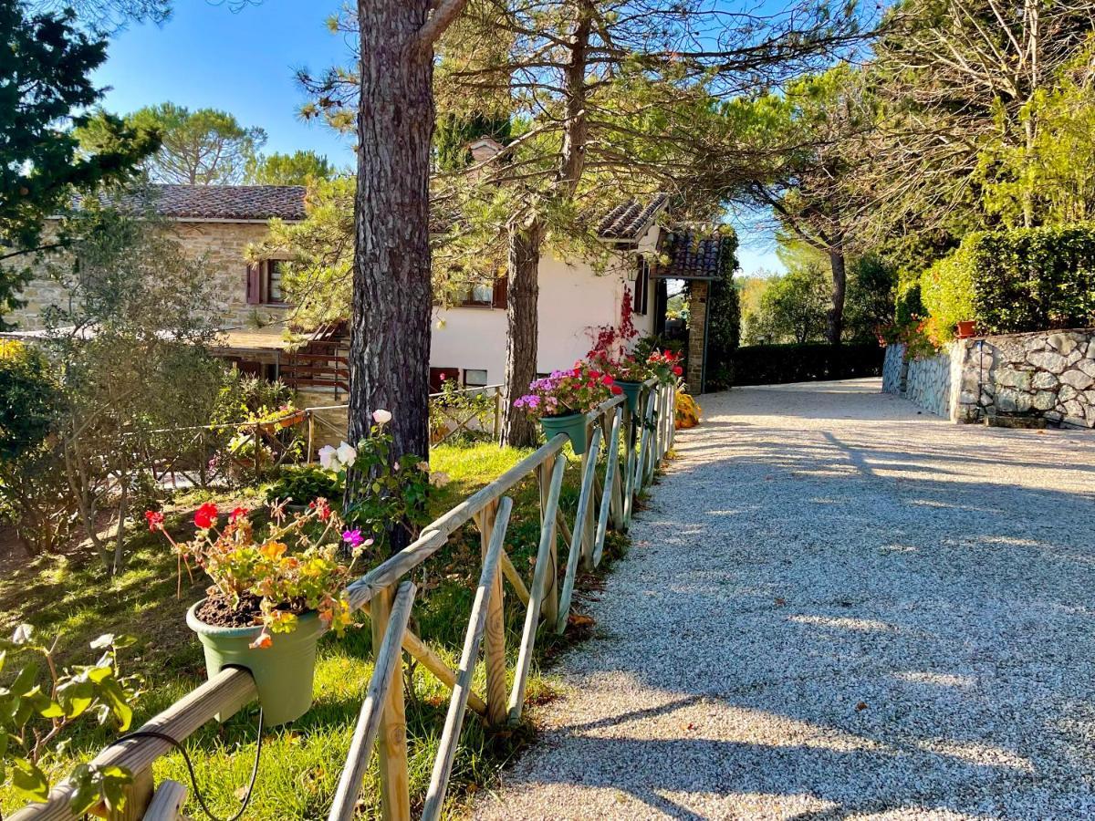 La Panoramica Gubbio - Maison De Charme - Casette E Appartamenti Self Catering Per Vacanze Meravigliose! Buitenkant foto