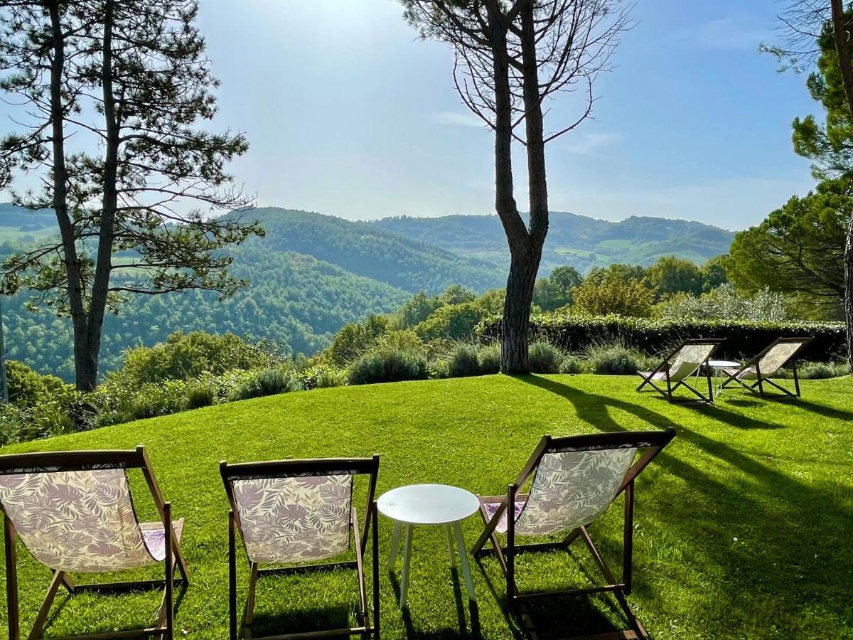 La Panoramica Gubbio - Maison De Charme - Casette E Appartamenti Self Catering Per Vacanze Meravigliose! Buitenkant foto